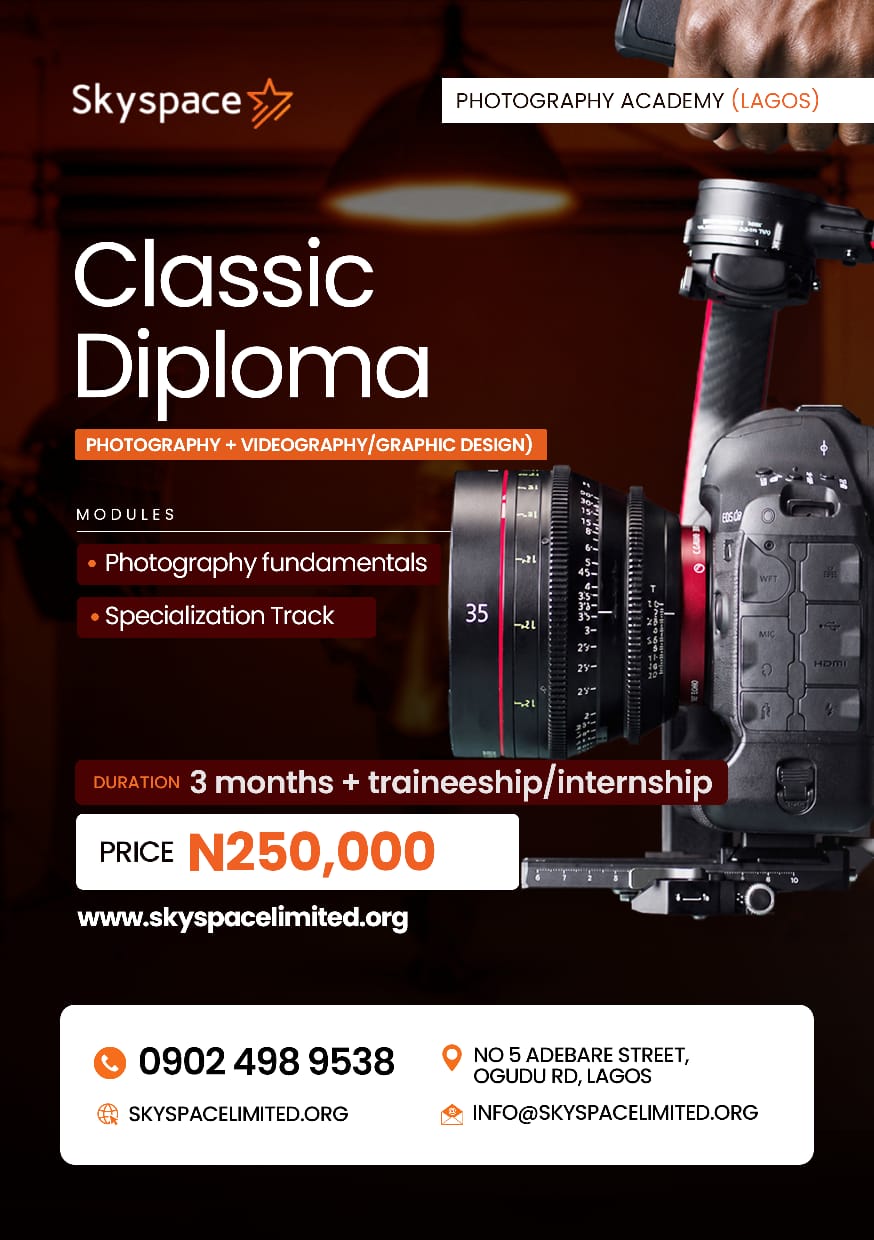 podcast and photo studio in Lagos