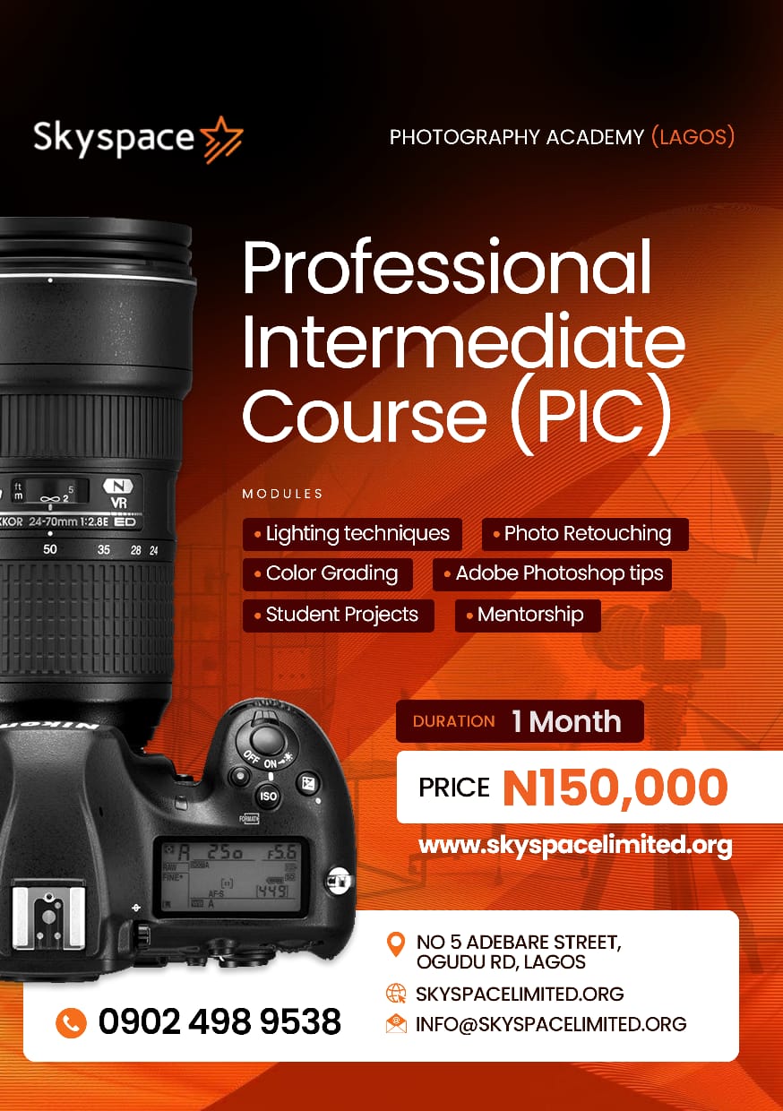 podcast and photo studio in Lagos