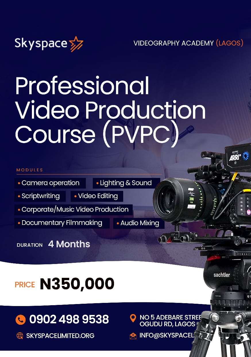 podcast and photo studio in Lagos
