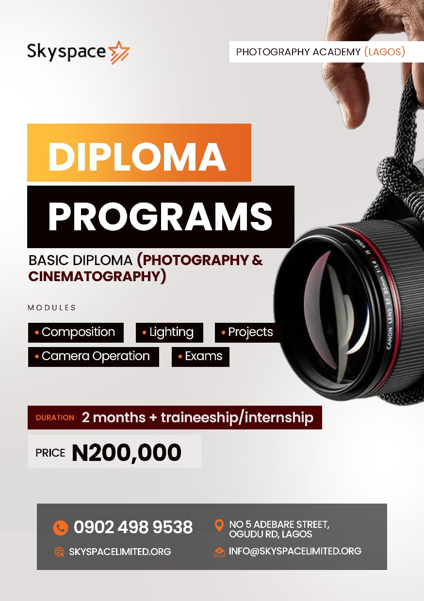 podcast and photo studio in Lagos